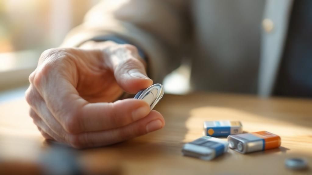 Changing Hearing Aid Batteries