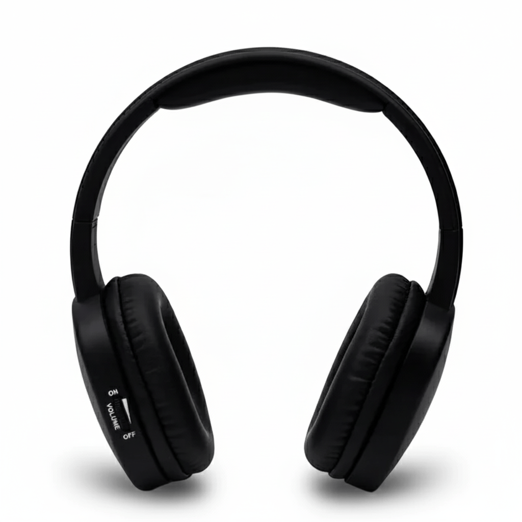 HearSound over ear headphones designed for clear television listening